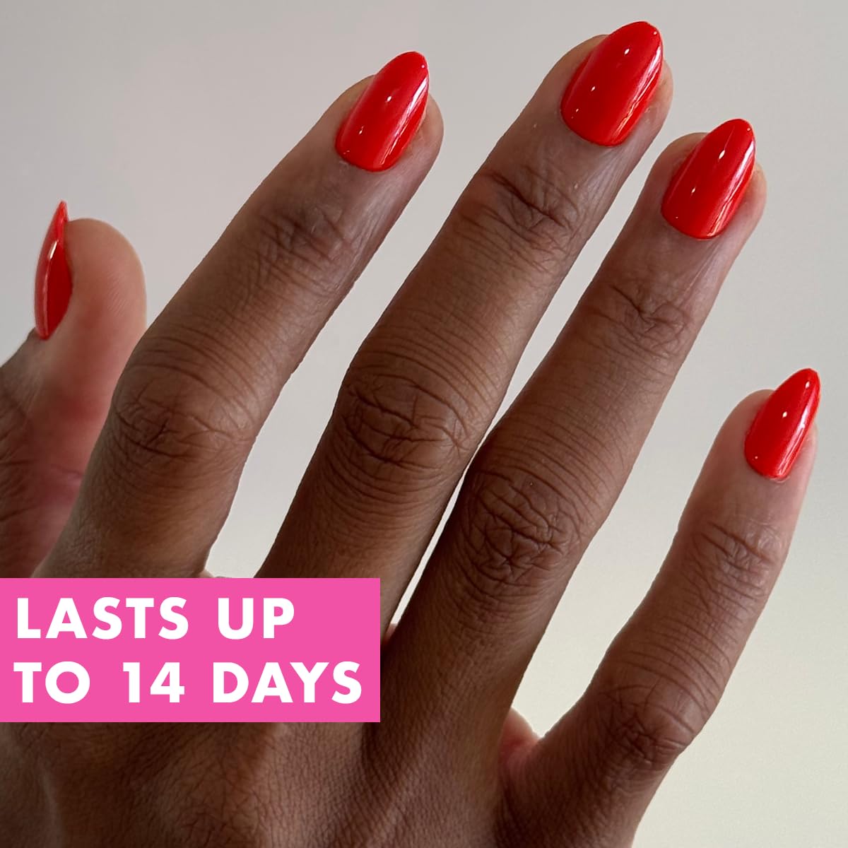 Olive & June Instant Mani Press-On Nails, Lava, Medium, Square Beauty and Personal Care Olive & June