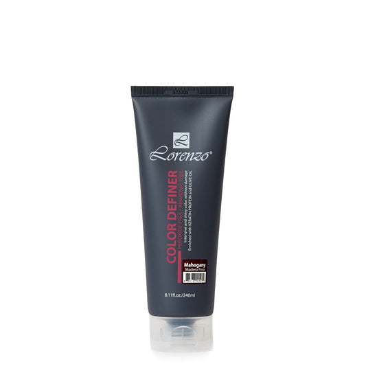 L Lorenzo Color Definer Cellophane 8.11fl.oz/240ml | Peroxide & Ammonia Free | Glossy hair Brilliant color without Damaged Hair | Stain Remover Inside