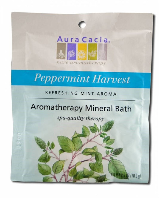 Aura Cacia Aromatherapy Mineral Bath Peppermint Harvest - 2.5 oz2 Beauty and Personal Care Aura Cacia