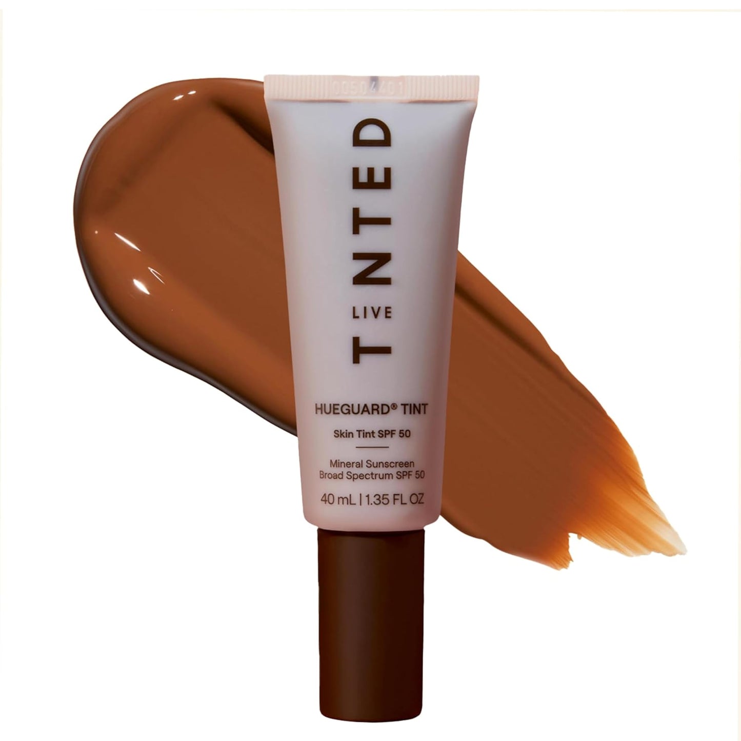 Live Tinted Hueguard Tinted Sunscreen SPF 50 - Mineral Sunscreen for Face, Skin Tint with Buildable Coverage, Dewy Glow Finish, Hydrating, Vegan