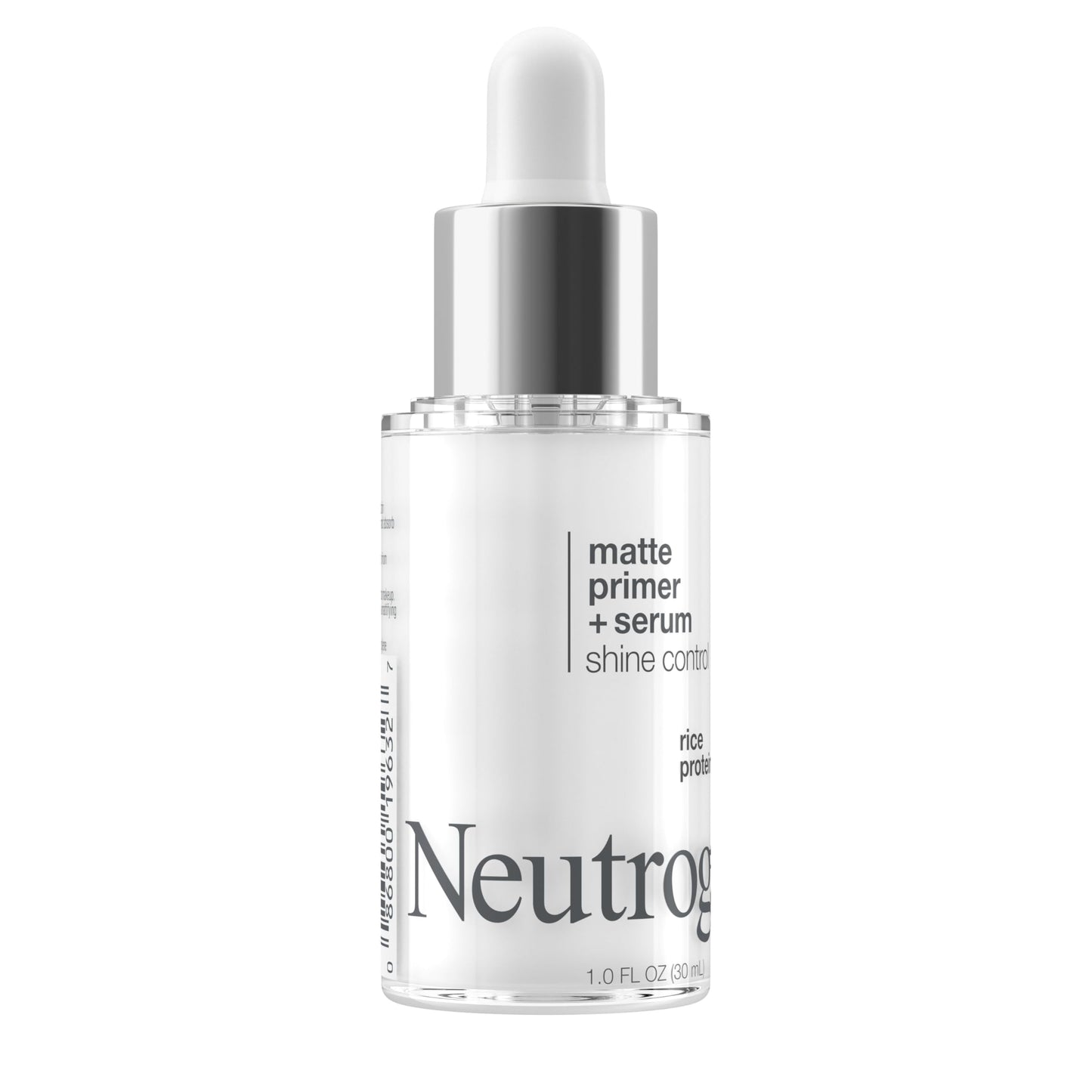 Neutrogena Shine Control Matte Booster Face Primer & Serum, Skin-Mattifying Serum-to-Primer with Rice Protein, Absorbs Excess Oil & Keeps Skin Shine