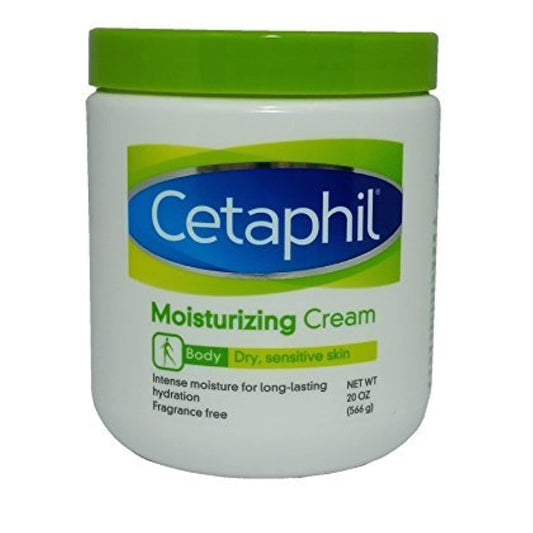 Cetaphil Moisturizing Cream for Dry, Sensitive Skin, Fragrance Free, 20 oz