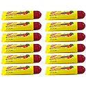 Carmex Lip Balm Tube Fresh Cherry SPF#15 0.35 Ounce (12 Pack)