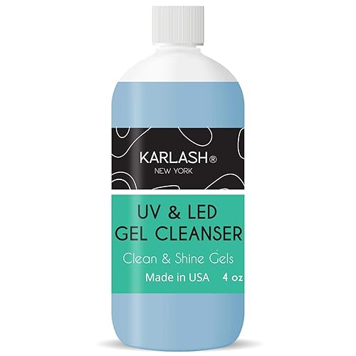 Karlash Max Uv & Led Gel Cleanser for Nails Clean & Shine Gels (4 Ounce)