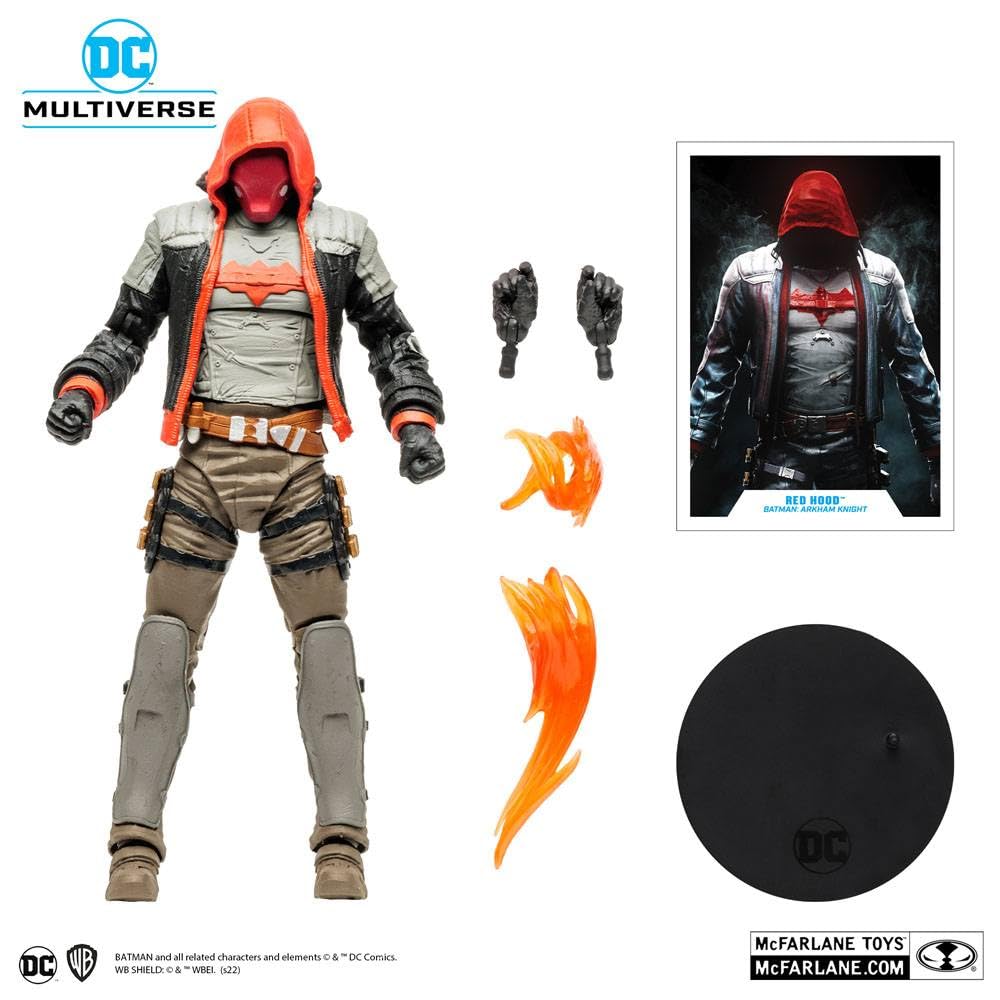McFarlane Toys - DC Gaming 7IN Figures WV8 - RED Hood