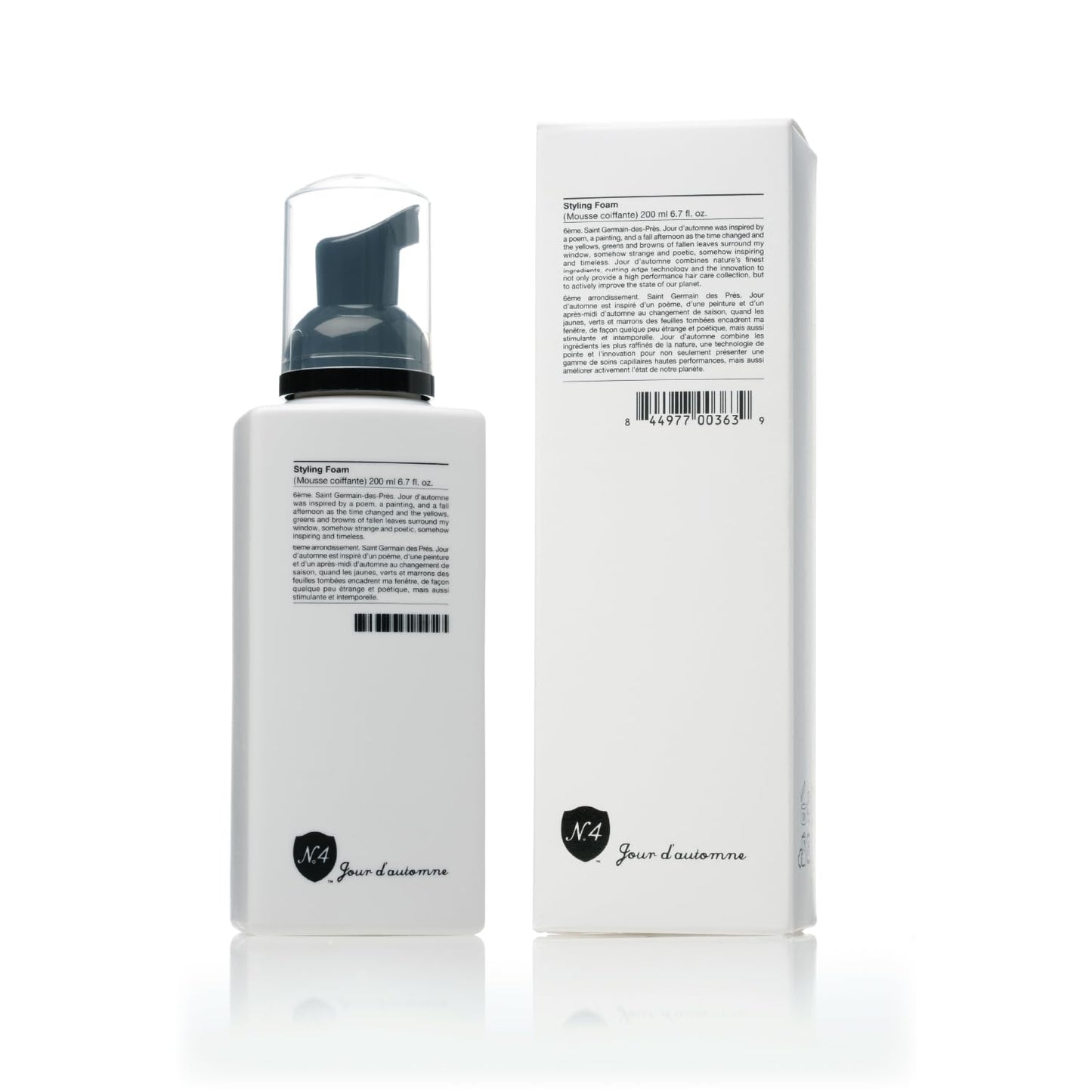 Number 4 Styling Foam. Medium Support Hair Mousse for Volume & Control, Essential for Wavy & Curly Hair, 6.7 oz