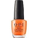 OPI Nail Lacquer, Summer Lovin' Having a Blast!, Orange Nail Polish, Grease Collection, 0.5 fl oz