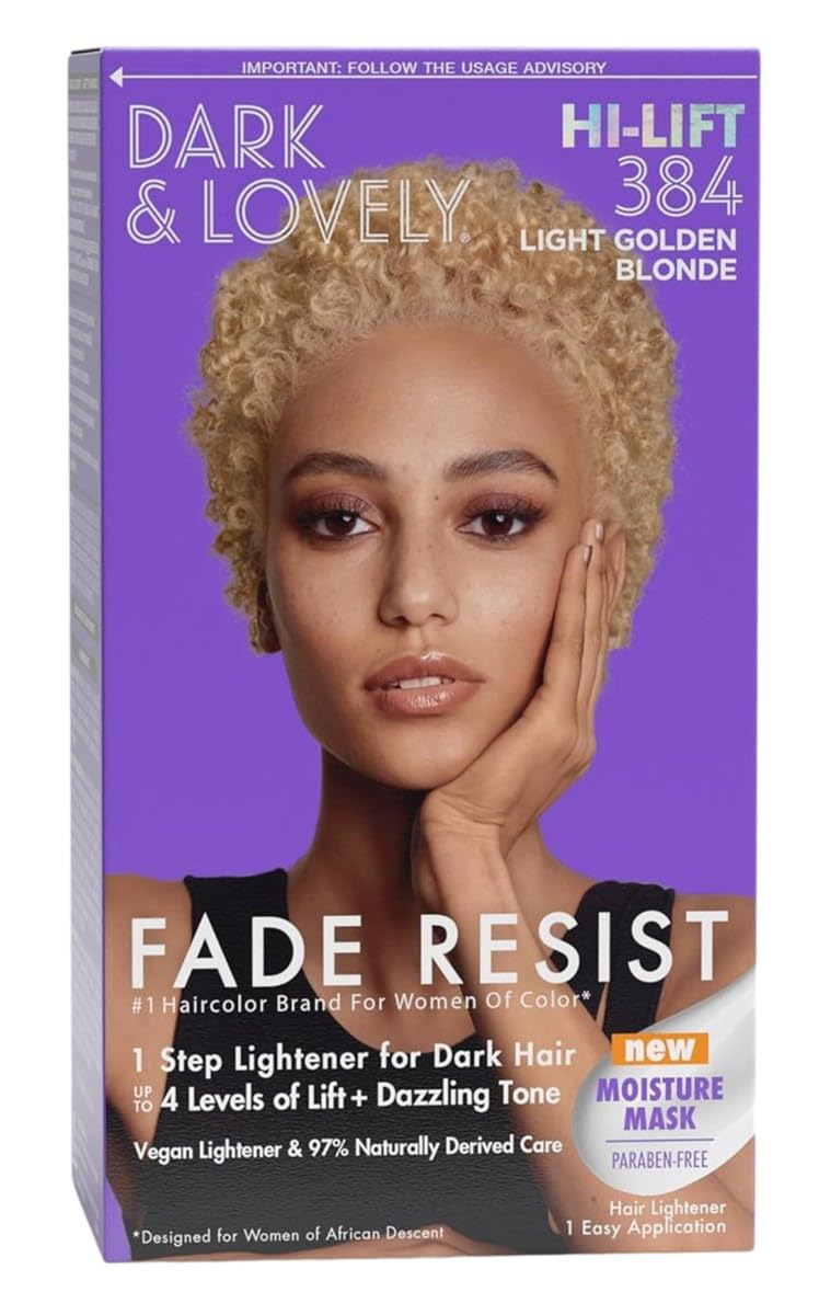 Dark & Lovely Color #384 Light Golden Blonde (2 Pack)