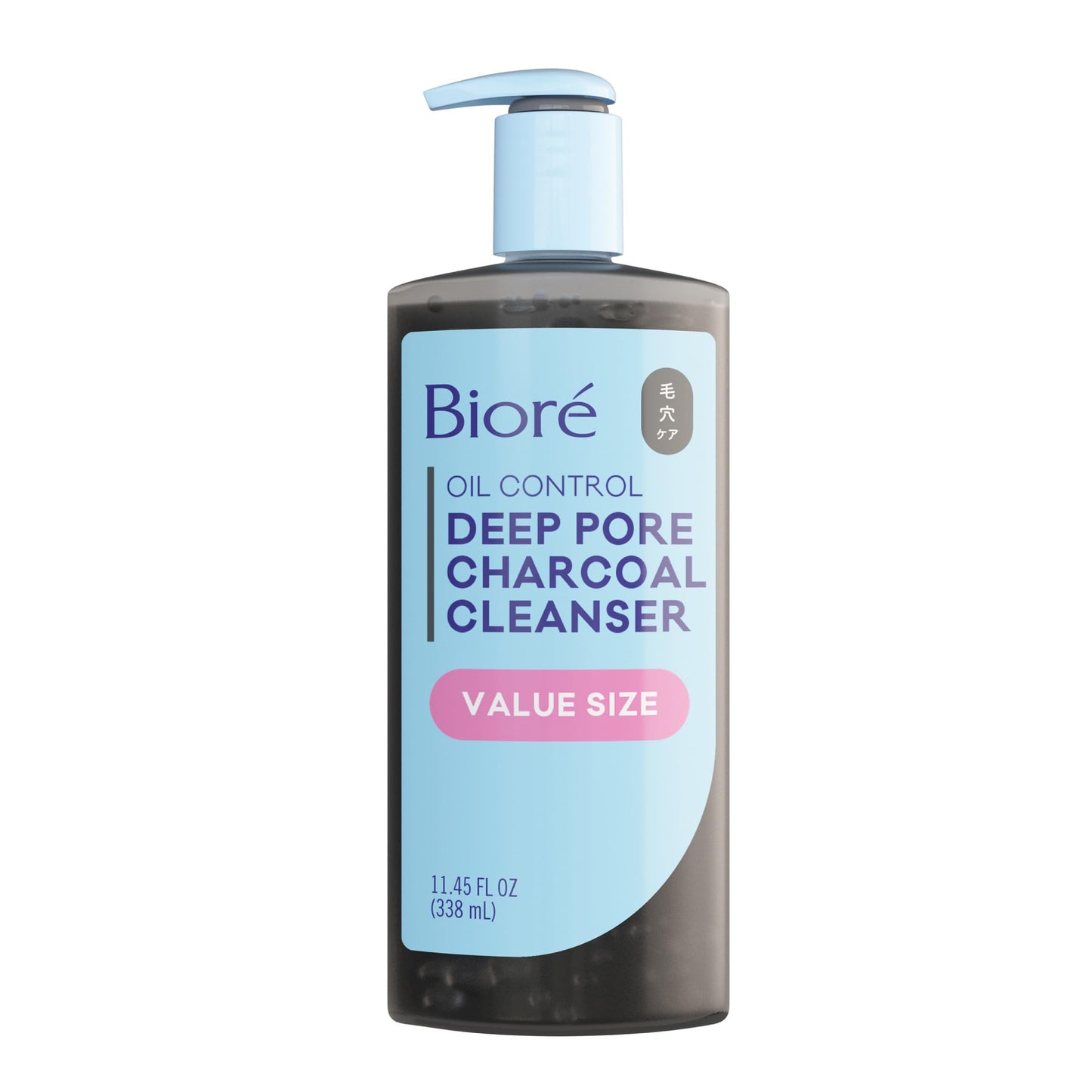 Biore Deep Pore Charcoal Face Wash For Oily Skin, 11.45 fl oz Beauty and Personal Care Bioré Default Title
