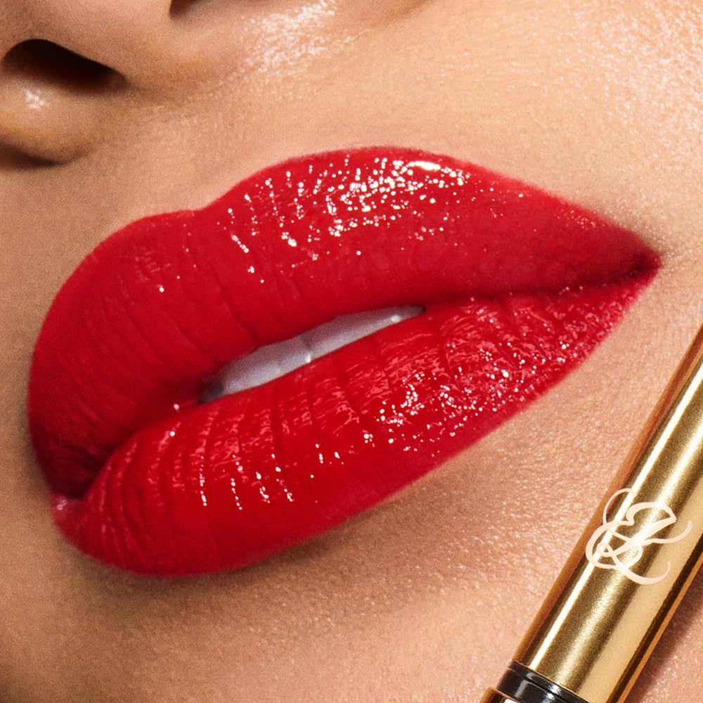 Estée Lauder Pure Color Explicit Long-Lasting Slick Shine Slim Lipstick for Women | Plumping & Hydrating, 914 Adrenaline Rush
