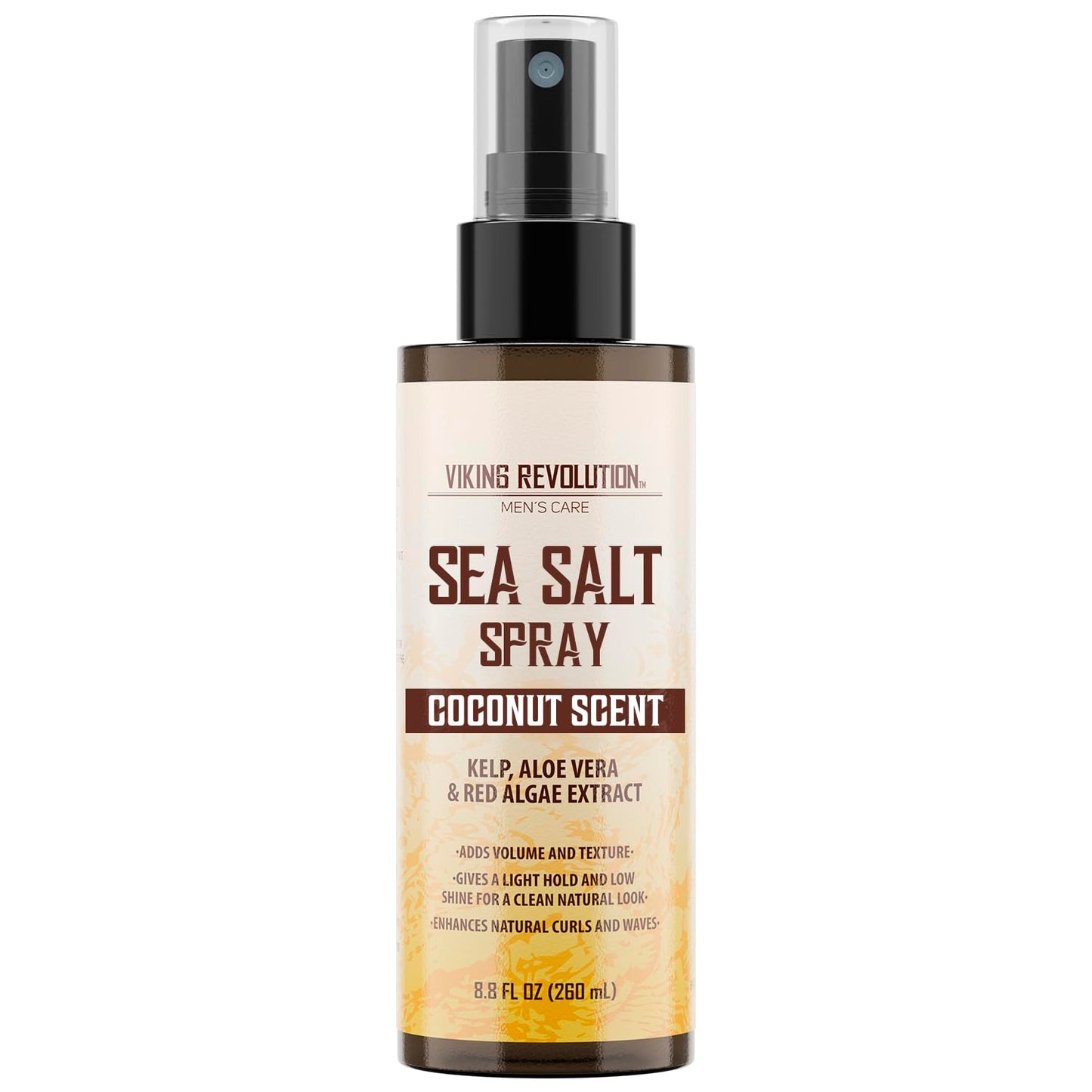 Viking Revolution Men's Texturizing Sea Salt Spray for Men - Lifts and Texturized Hair - Instant Thickness, Volume, Texture and Light Hold (6oz) Beauty and Personal Care Viking Revolution