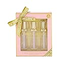 Juicy Couture Liquid Highlighter Makeup for Women - 3 Pack Face Illuminator Set, Buildable Palette Set - Bloom, Shine, Glow