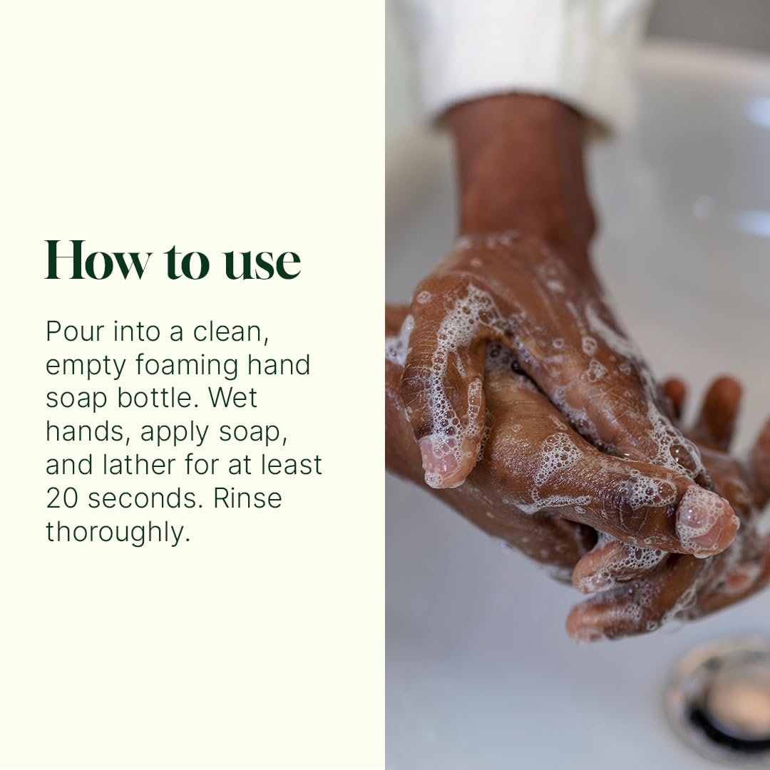 Plant Therapy Home Lavender Rosemary Foaming Hand Soap Refill 32 oz, Refreshing & Natural Herbal Scent, Gentle Plant-Based Ingredients, Enough Beauty & Personal Care Plant Therapy