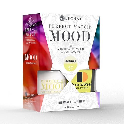 LeChat Perfect Match Mood Duo Set - Buttercup, (PMMDS57) Beauty & Personal Care LECHAT