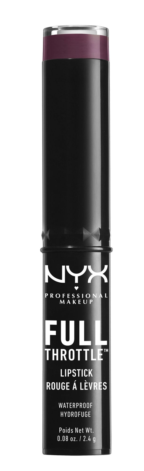 NYX Nyx cosmetics full throttle lipstick night crawler