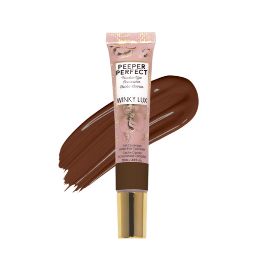 Winky Lux Peeper Perfect Under Eye Concealer, Makeup & Eye Brightener, Full Coverage Concealer for Dark Circles, Color Corrector & Eye Primer