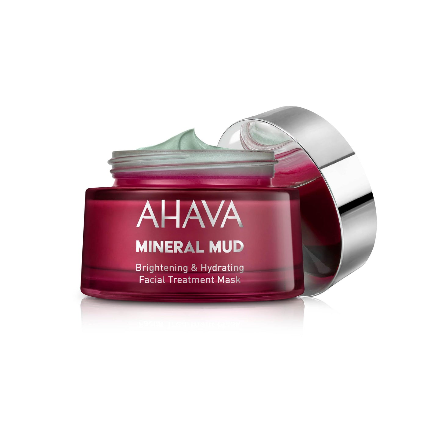 AHAVA Mineral Mud Brightening & Hydrating Facial Treatment Mask - Deeply Hydrating Mud Mask for Instant Radiance, Evens out Skin's Tone, Enhances