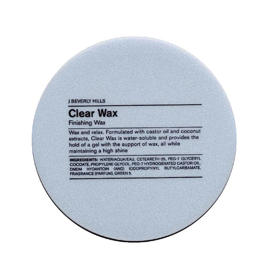 J Beverly Hills Blue Clear Finishing Wax with Castor Oil for Strong Hold and Hair Growth, 2.5 Oz Beauty & Personal Care J Beverly Hills