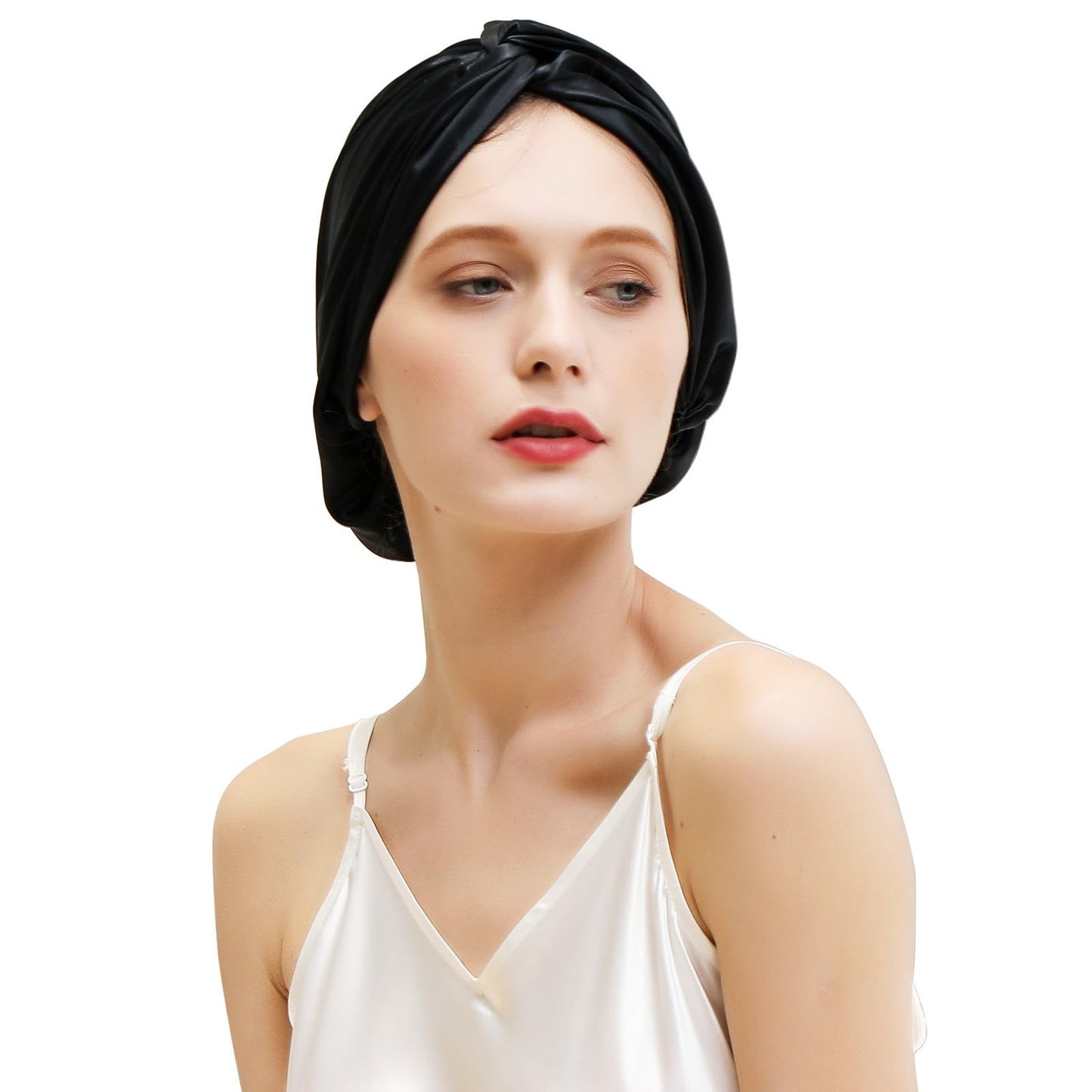 ZIMASILK 22Momme 100% Mulberry Silk Sleep Cap for Women Hair Care,Silk Bonnet (1Pc, Rose Gold) Beauty and Personal Care ZIMASILK Default Title