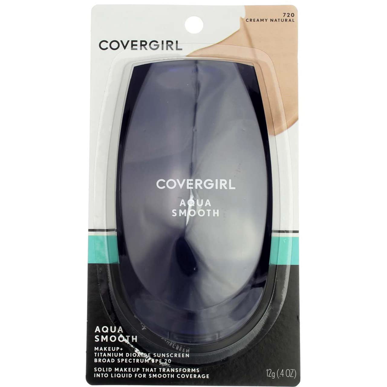 CoverGirl Smoothers AquaSmooth Compact Foundation, Creamy Natural ...