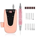 Rechargeable 35000 RPM Electric Nail Drill - Portable Professional Efile Kit for Acrylic, Gel Nails, Manicure Pedicure Polishing Shape Tools Beauty & Personal Care BVCR