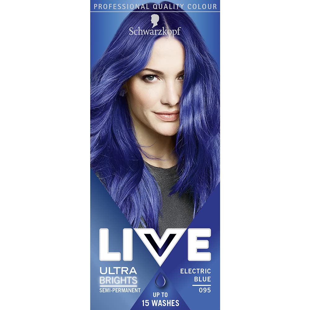 Live Color Xxl Schwarzkopf Ultra Brights 95 Electric Blue