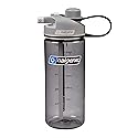Nalgene Sustain Tritan BPA-Free MultiDrink Water Bottle Made with Material Derived from 50% Plastic Waste (using ISCC certified mass balance), 20 OZ