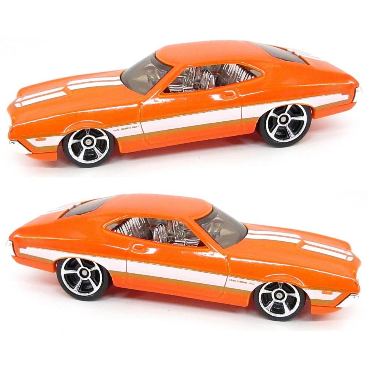 Hot Wheels '72 Ford Gran Torino Sport, Muscle Mania 10/10