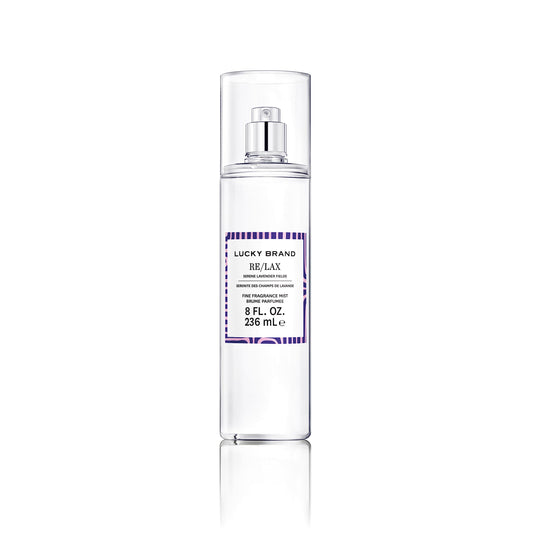 LUCKY Brand Re/Lax The New Sustainably-Inspired & Tranquil Unisex Fine Fragrance Mist For Women & Men, 8.0 Fl Oz (Pack of 1) Beauty & Personal Care Lucky Brand