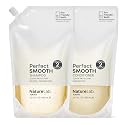 NatureLab.TOKYO Perfect Smooth Shampoo & Conditioner Duo - Japanese Shampoo & Conditioner for Dry, Frizzy Hair - Calms Scalp & Tames Strands
