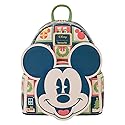 Loungefly Disney Mickey and Minnie Holiday Mini Backpack