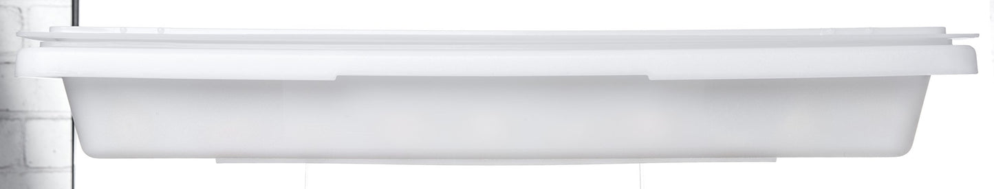 Carlisle FoodService Products Storplus 5 Gallon Food Storage Container with Stackable Design for Kitchen and Restaurants, Polyethylene (Pe), White