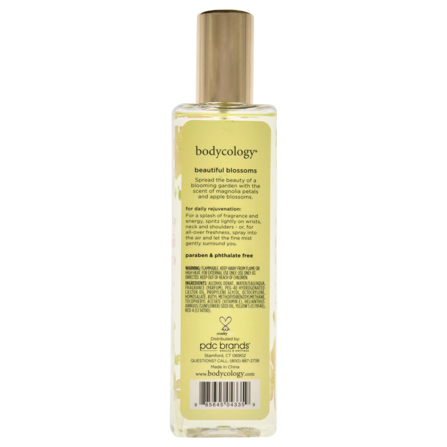 Bodycology Beautiful Blossoms Fragrance Mist Women 8 oz