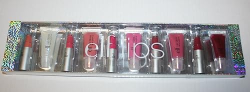 e.l.f. 10 Piece Lipstick and Lip Gloss set