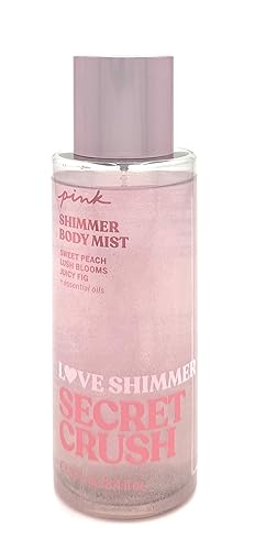 Victoria's Secret Pink Love Shimmer Secret Crush Scented Body Mist 8.4 Fl Oz
