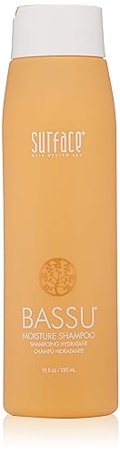 SURFACE Hair - Bassu Moisture Shampoo - Cleanses, Moisturizes, and Provides Sulfate Free Shine - 10 fl oz