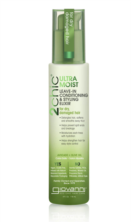 Giovanni Hair Care Products Spray Leave in 2Chic Avcd - 4 Oz