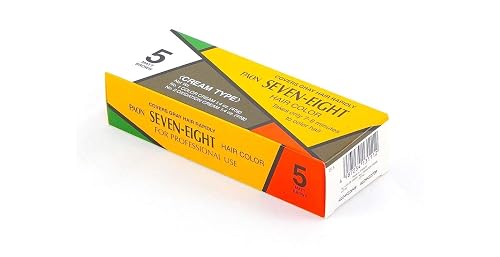 Paon Seven-Eight Permanent Hair Color Kit 5 Matt Brown by Paon