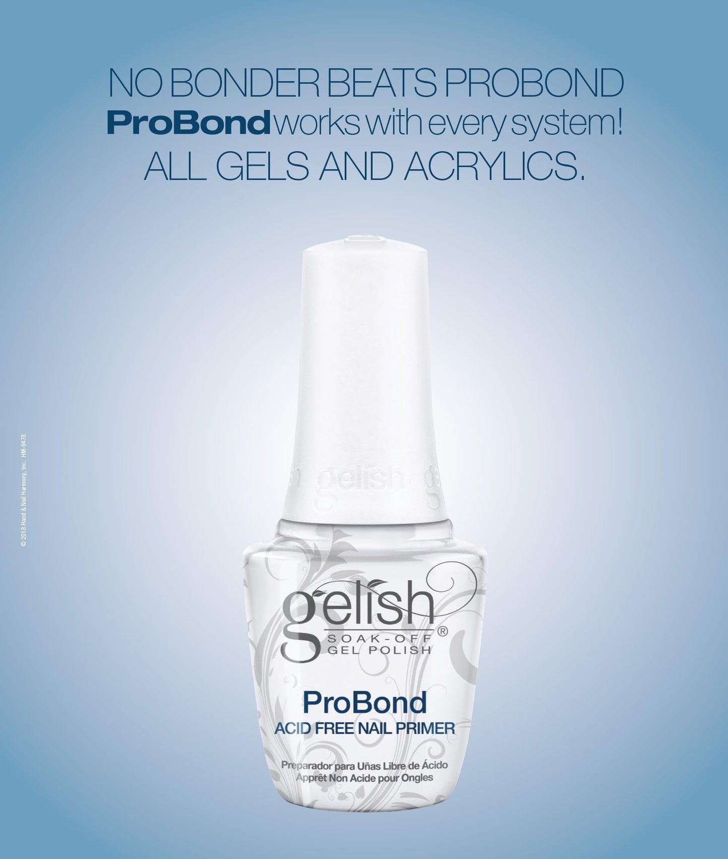 Gelish pH-Balanced Acid Free Nail Primer - ProBond, 15mL Beauty & Personal Care Gelish