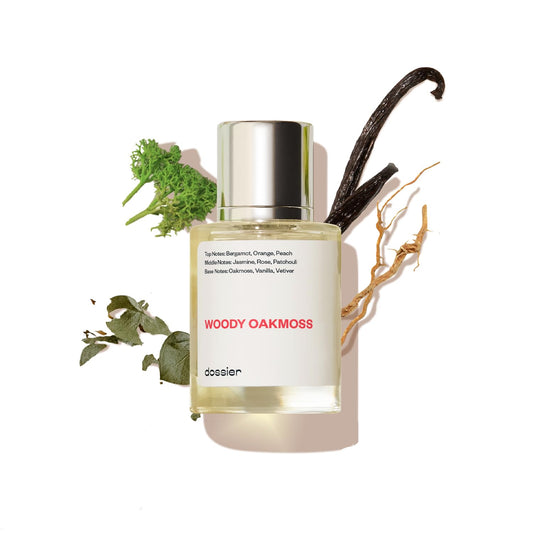 Dossier - Woody Oakmoss - Eau de Parfum - Perfume Luxury - Pure Infused - Paraben-Free - Vegan - For Women - Fragrance 1.7 Fl oz (Spray 50ml)