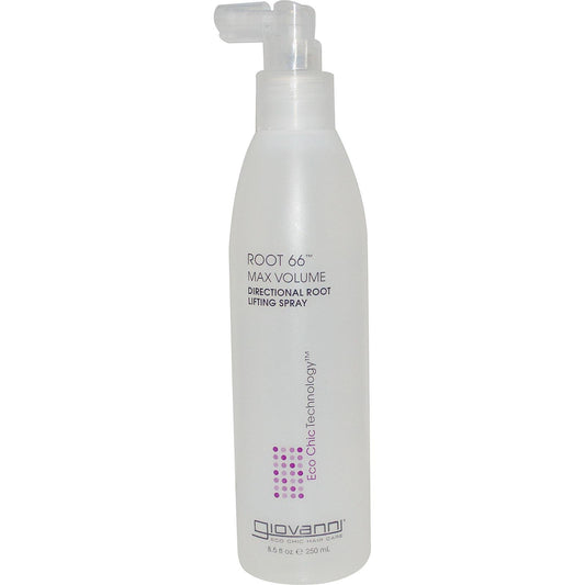 GIOVANNI Root 66 Max Volume Lifting Hair Spray - Lift Volumizing Spray to Thicken & Style Fine Hair, Increases Body & Shine, Weightless Texture, Color Beauty & Personal Care GIOVANNI