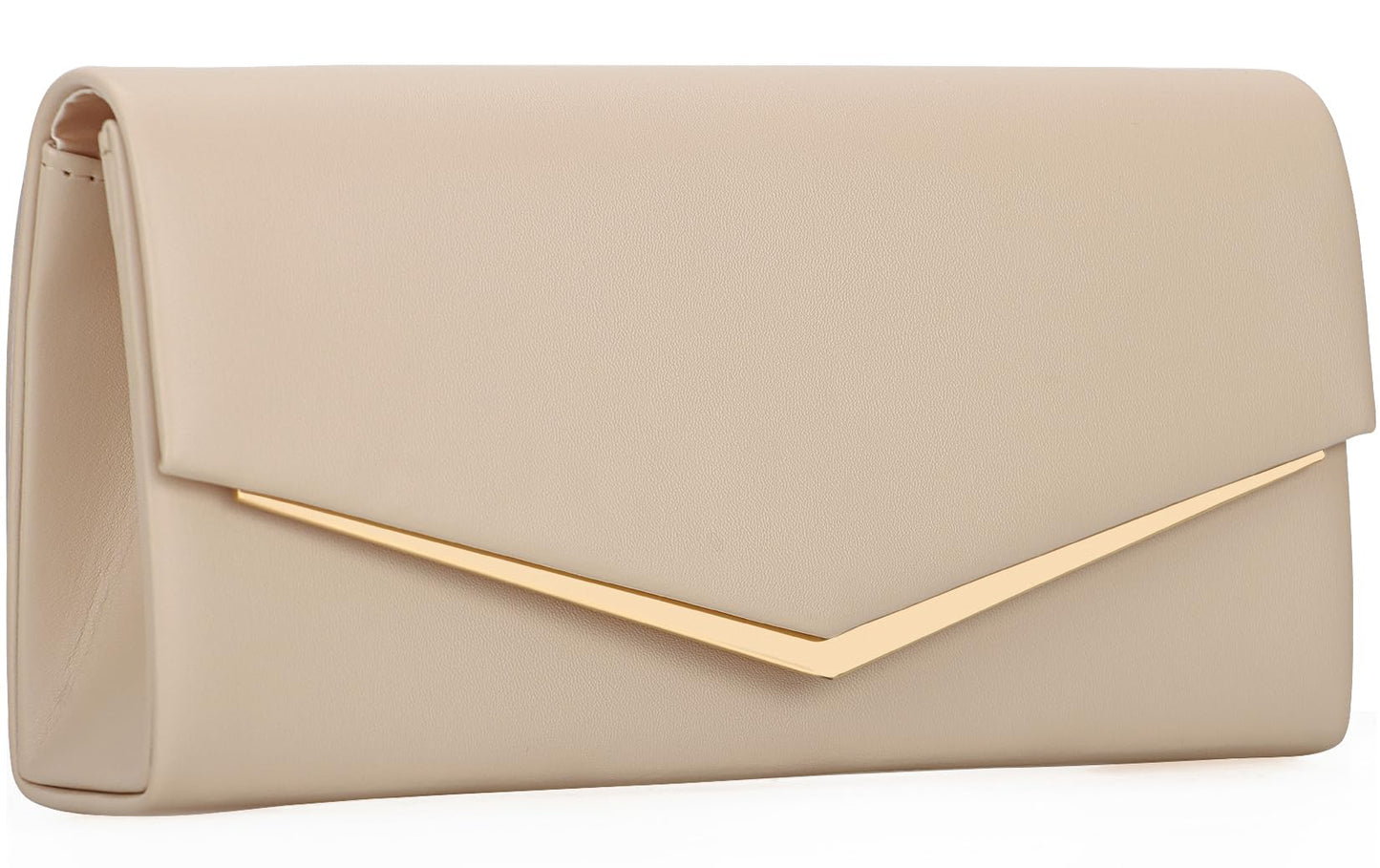 Women’s Evening Handbag Vegan Leather Ladies Envelope Clutch Classic Elegant Purse Bags