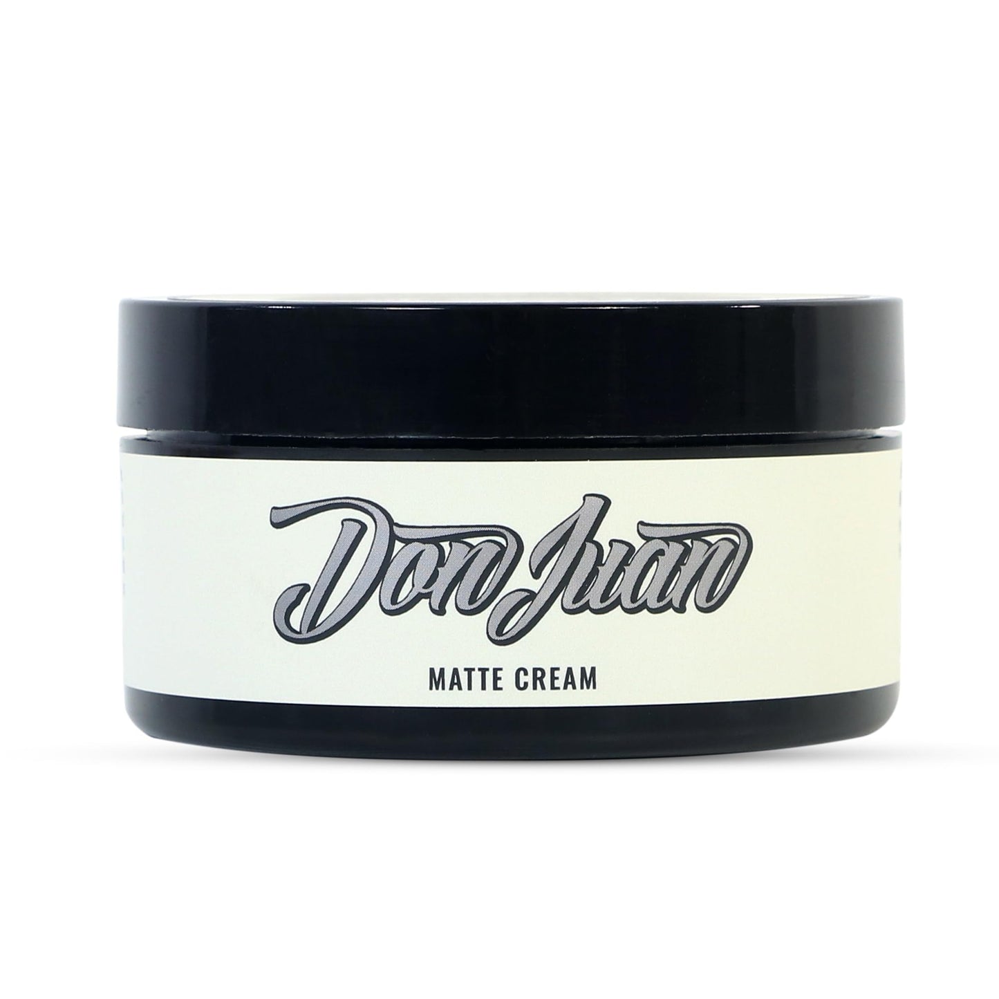 Don Juan Handcrafted Matte Cream Pomade | Medium Hold | Matte Finish | Water Based | Barbershop Scent, 4 oz Pack of 3