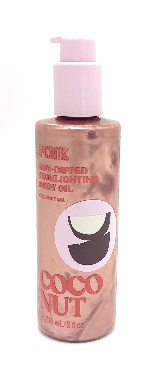 Victoria's Secret Coconut Sun Dipped Highlighting Body Oil 8 fl oz