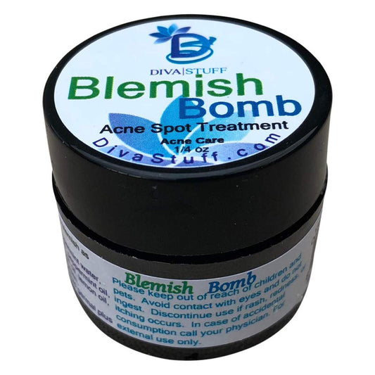 Diva Stuff Best Blemish Bomb Spot Treatment, Anti-acne spot treatment cream for Men and Women, 1/4 oz (Made in the USA) Beauty & Personal Care Diva Stuff