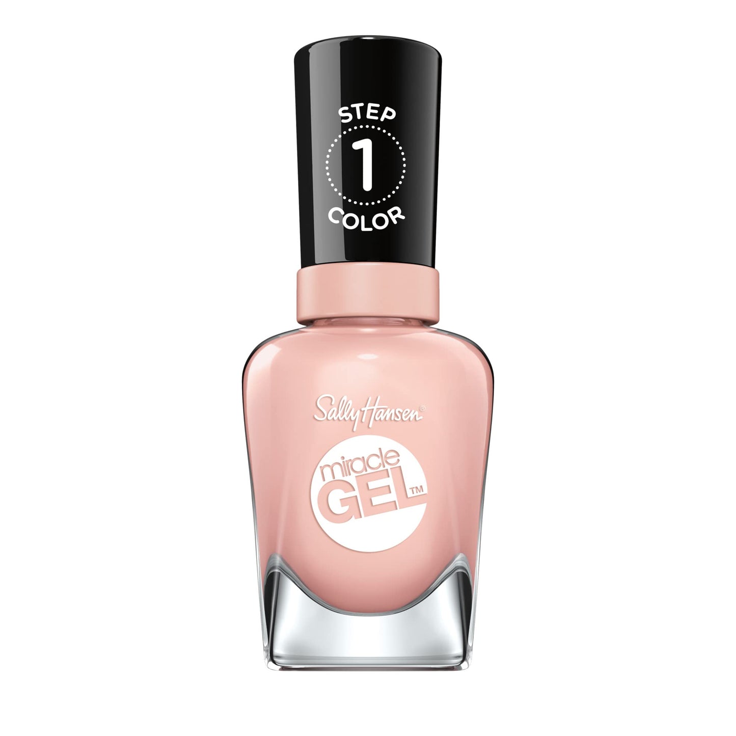 Sally Hansen Miracle Gel Salon Quality Nail Polish | Gel-Like Formula, Two-Step System, No UV Light Needed, Long Lasting | | 246 In The Sheer | Pink Beauty & Personal Care Sally Hansen
