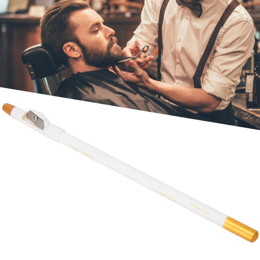 Beard Shaping Pencil, Professional Household Beard Pencil Liner, Beard Pencil Filler, Shaping Styling Tool for Men Baber Shop Home (White) Beauty and Personal Care Pissente