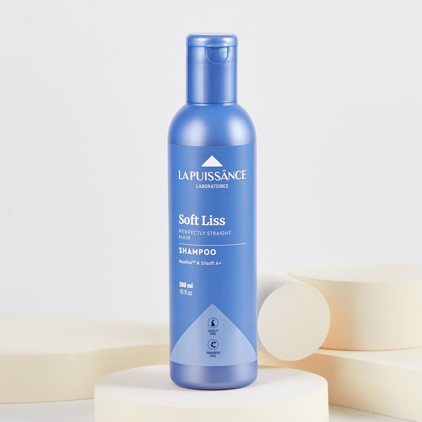 LA PUISSANCE Soft Liss 3-Step Maintenance Kit - Frizz Control & Shine System with Maxiliss & Silsoft A+ | Includes Shampoo, Conditioner & Spray |