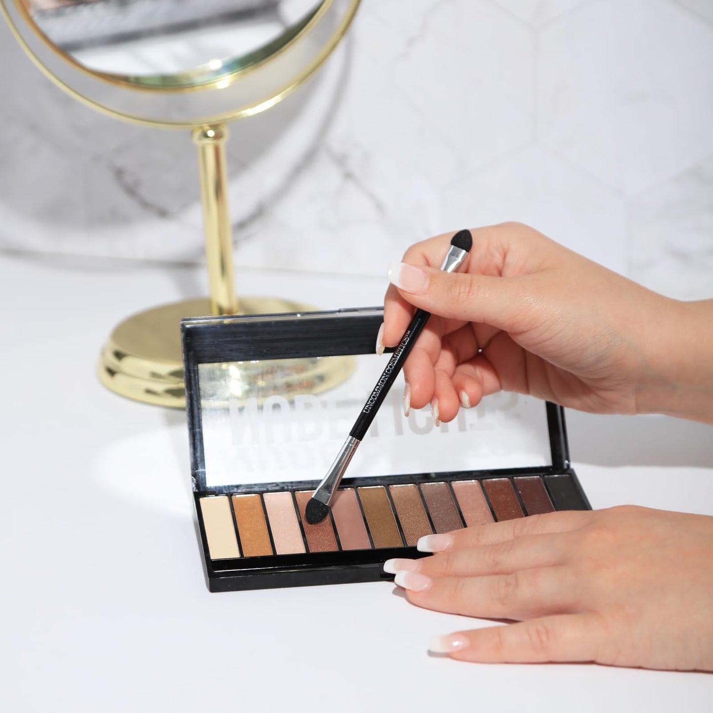 Uncommon Cosmetics Eyeshadow Palette - Ultra-Blendable, Cream Eyeshadow - Highly Pigmented Eye Makeup - Matte and Shimmer Formulas - 1 pc