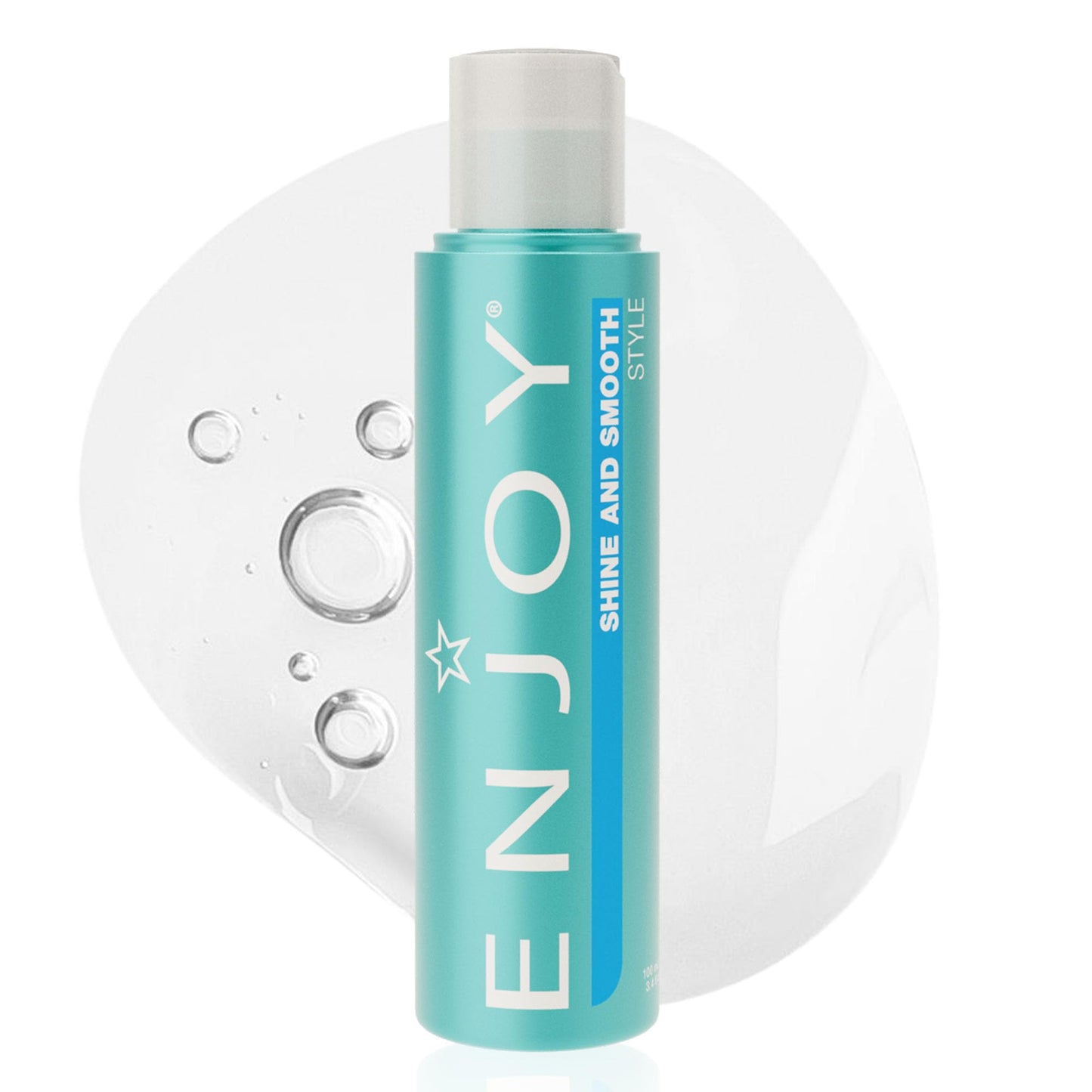 Enjoy Shine & Smooth, Frizz Control and Moisture Locking Formula for Silky, Weightless Hair (3.4 oz)